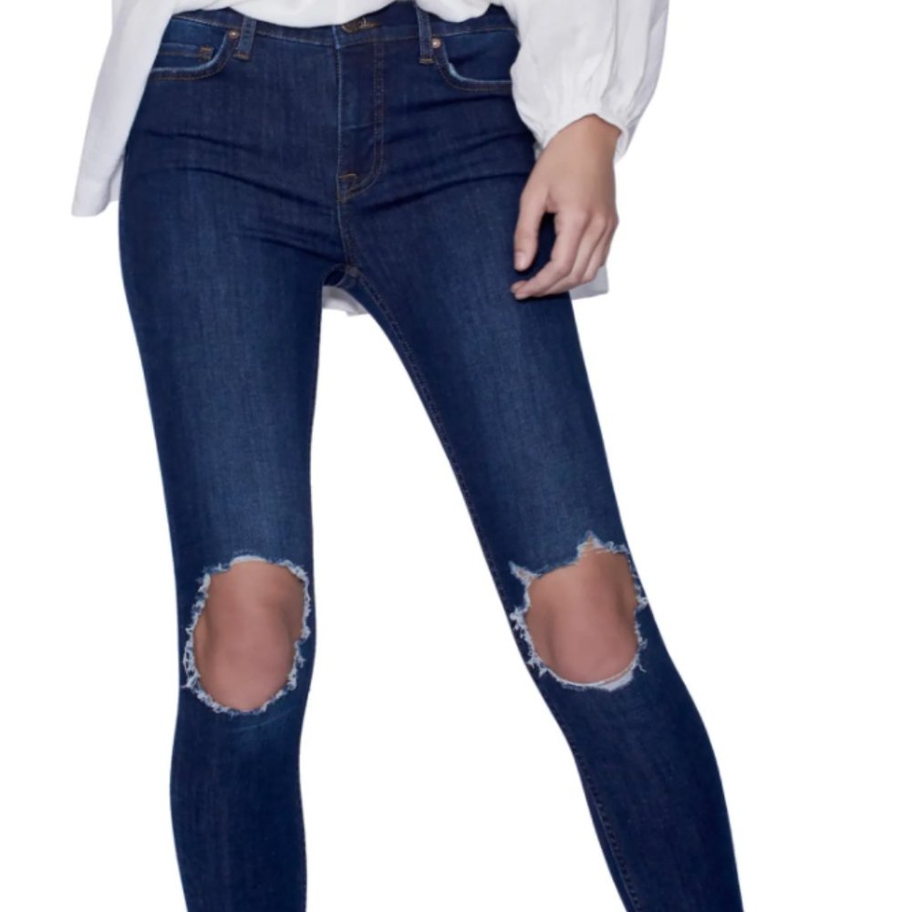 We the Free by Free People High Rise Busted Knee S